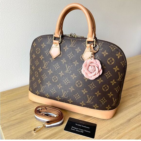✅100%AUTH✅LOUIS VUITTON ALMA PM - Picture 16 of 16